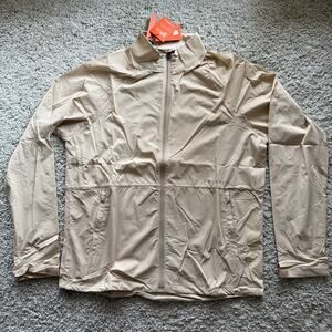 Men's YoungLA AirLightJacket 522, XL, NWT, Cream